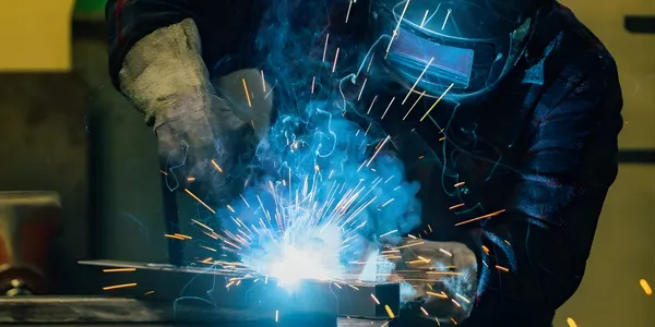 MPI and dye penetrant NDT inspection on fabricated weld joints for surface and sub-surface defect detection