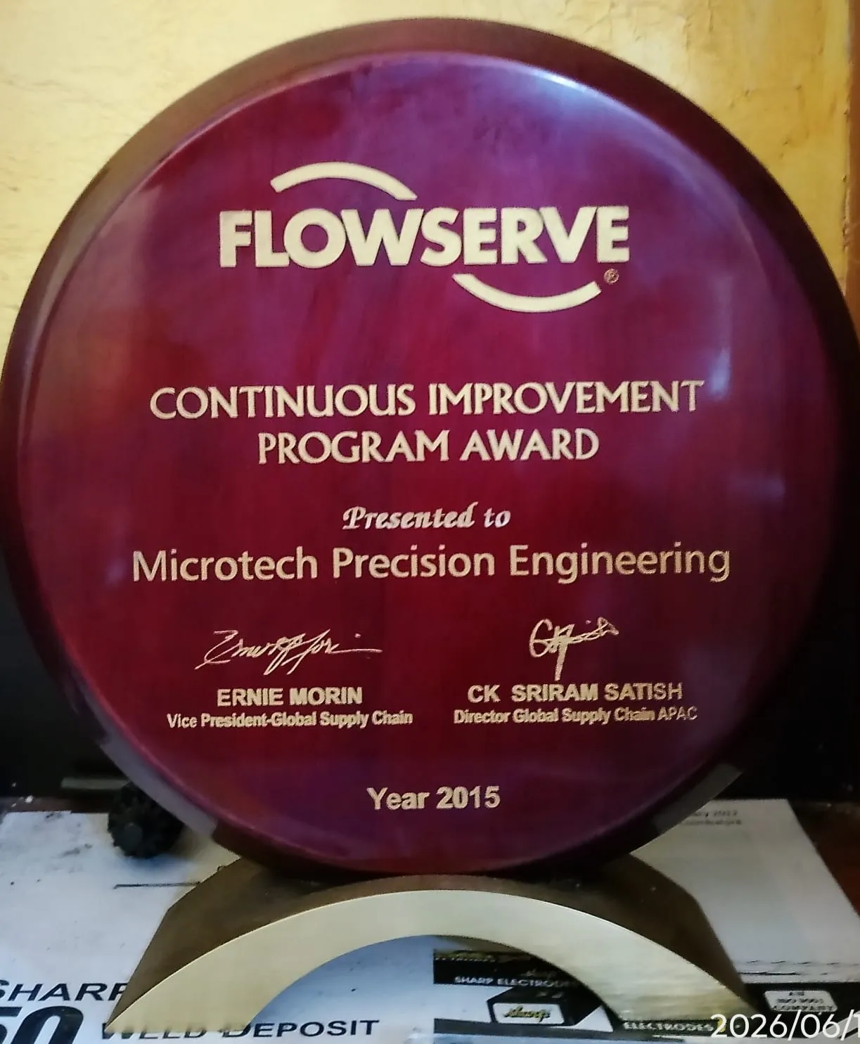 Flowserve Customer Partner Award